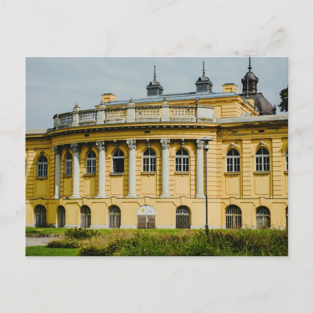 Thermalbäder, Budapest Postkarte (Vorderseite)