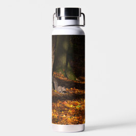 Thermalflasche mit einem Foto Eichhörnchen Trinkflasche
