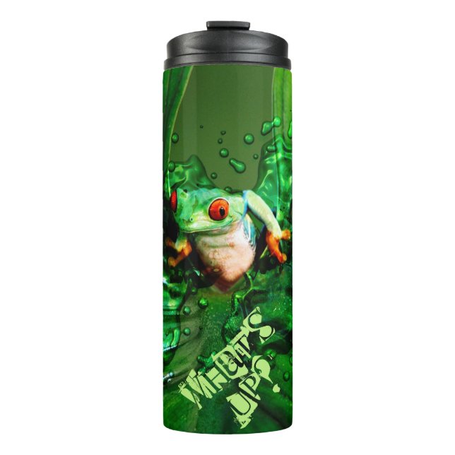 Thermaltrommel des Frosch-4 Thermosbecher (Vorderseite)