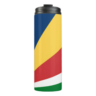 Thermaltumbler mit den Farben der Seychellen Thermosbecher