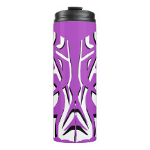 Thermaltumbler mit Designmuster