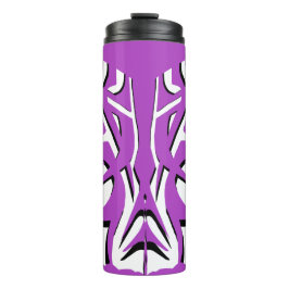 Thermaltumbler mit Designmuster Thermosbecher