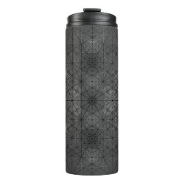 Thermaltumbler mit Geo-Design Thermosbecher