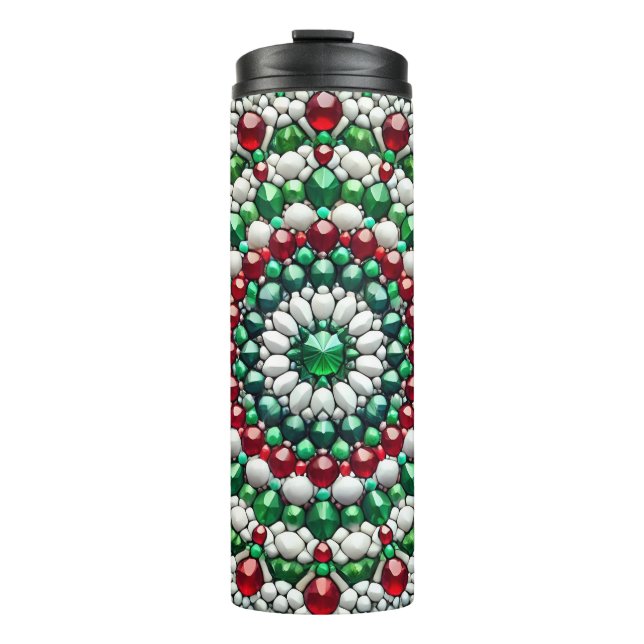 Thermaltumbler mit italienischen Farben Thermosbecher (Vorderseite)
