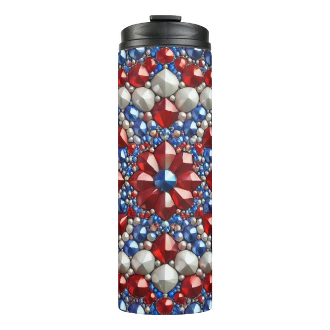 Thermaltumbler mit niederländischen Farben Thermosbecher (Vorderseite)