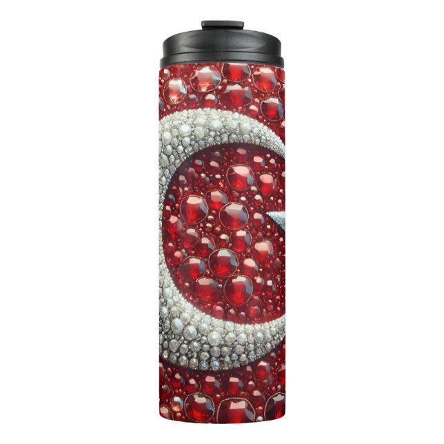 Thermaltumbler mit türkischen Farben Thermosbecher (Vorderseite)