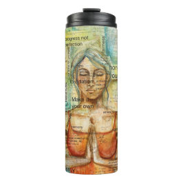 Thermaltumbler "Namaste" Thermosbecher