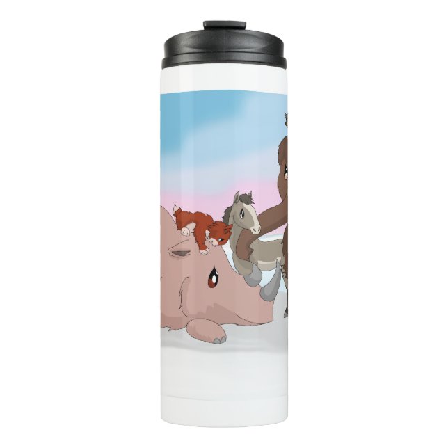 Thermaltumbler Thermosbecher (Vorderseite)