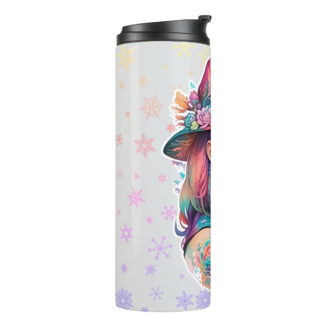 Thermaltumbler Thermosbecher (Nach links gedreht)