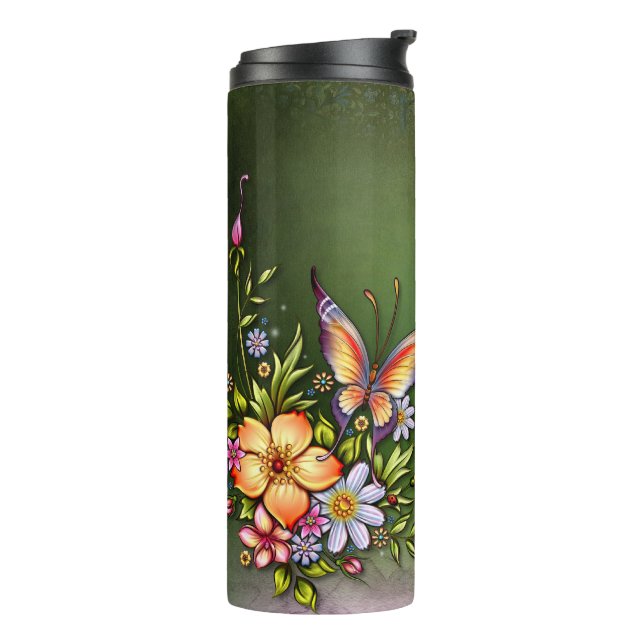 Thermaltumbler Thermosbecher (Nach links gedreht)