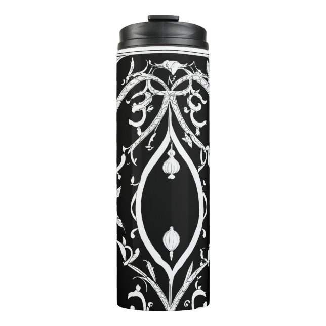 Thermalwäscher: Elegante Zahnspur Thermosbecher (Vorderseite)