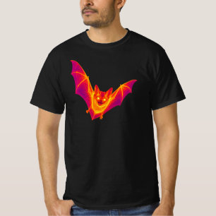 Thermische Fledermaus-Wärmebild-Kunst T-Shirt