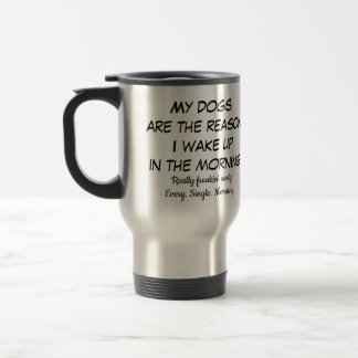 Thermische Kaffee-Tasse für Hundeliebhaber Reisebecher