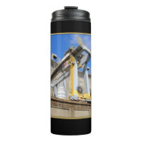Thermische Trommel-Tasse mit Foto eines