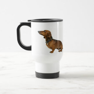 Thermischer Becher daschund Reisebecher