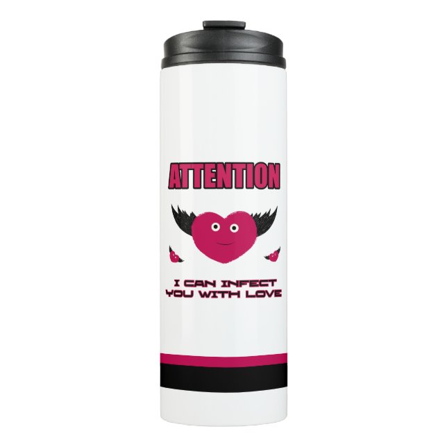 Thermischer Feuerklatscher Thermosbecher (Vorderseite)