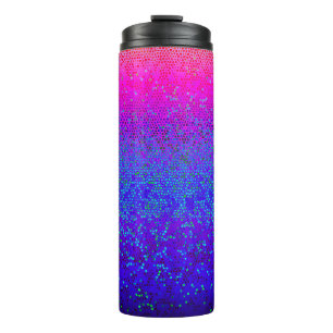 Thermischer Tumbler-Glitzer-Sternstaub Thermosbecher