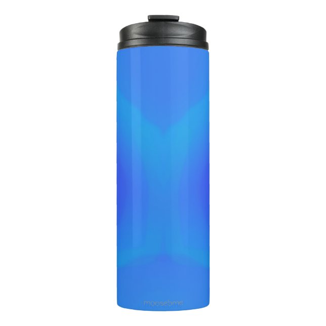 Thermo Winter Map Reflektion Thermosbecher (Vorderseite)