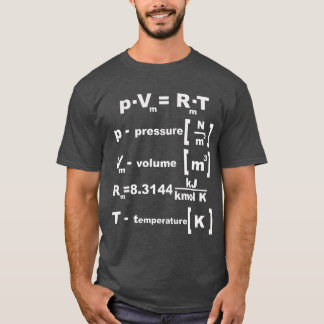 Thermodynamik Ideales Gasgesetz Freund T-Shirt