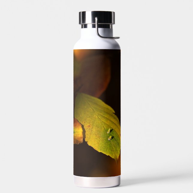 Thermoflasche mit Herbstbild Trinkflasche (Links)