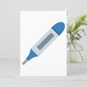 Thermometer Einladung