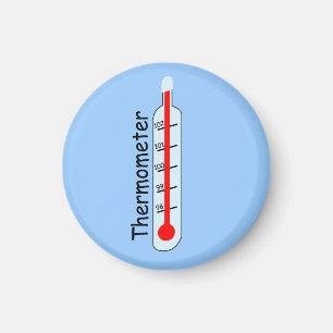 Thermometer-geduldiges Karo-Temperatur-Krankenhaus Magnet