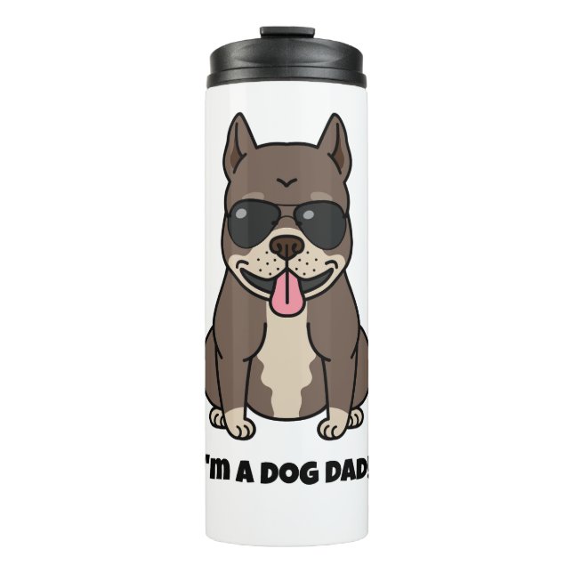 Thermosbeker, ein perfektes Geschenk für Papa. Thermosbecher (Vorderseite)
