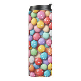 Thermotasse mit farbigen Steinen Thermosbecher