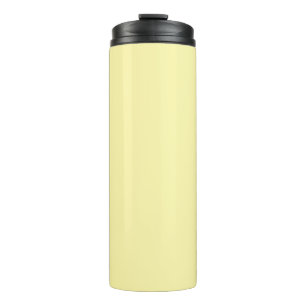 Thermotumbler einfarbig Baby-Gelb Thermosbecher