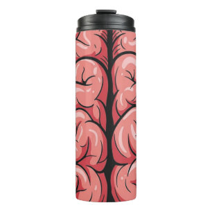 Thermotumbler für Hirnmuster Thermosbecher
