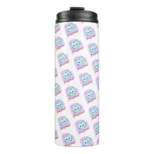 Thermotumbler Katze sei mein Rosa Herzen Thermosbecher