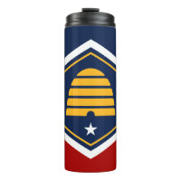 Thermotumbler mit der Flagge des US-Bundesstaates