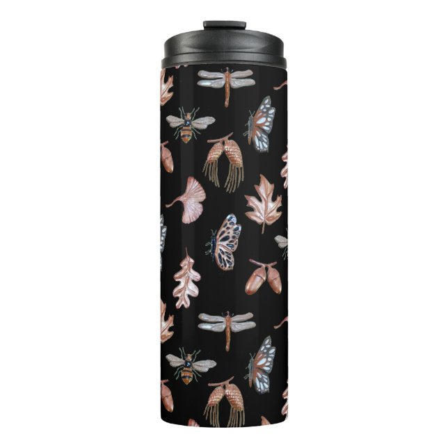 Thermotumbler-Natur-Druckmuster Thermosbecher (Vorderseite)