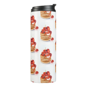 Thermotumbler Pfannkuchen Frühstück Thermosbecher