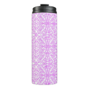Thermotumbler Soft Pink Dream Mandala-Muster  Thermosbecher