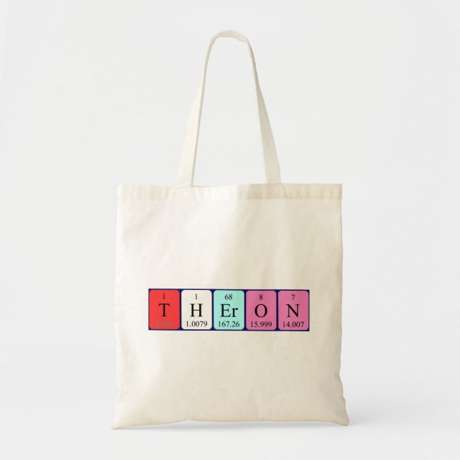 Theron Periodenname Totbeutel Tragetasche (Vorne)