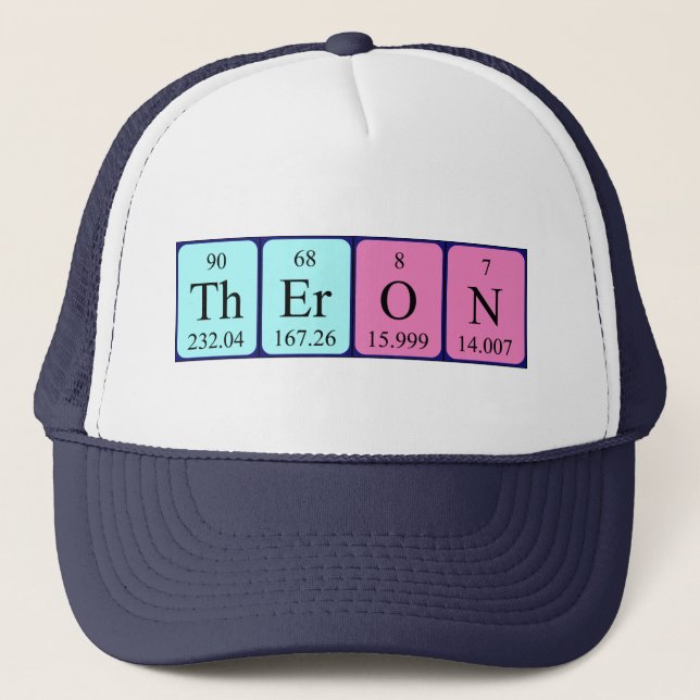 Theron Periodenname Truckerkappe (Vorderseite)