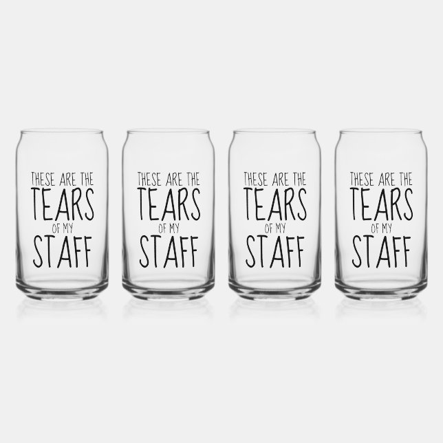 These Are The Tears Of My Staff Dosenglas (Hinten)