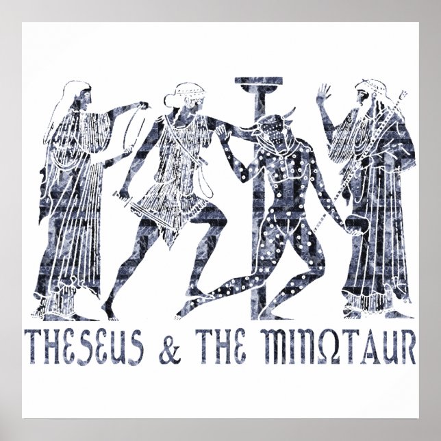 Theseus & The Minotaur Poster (Vorne)