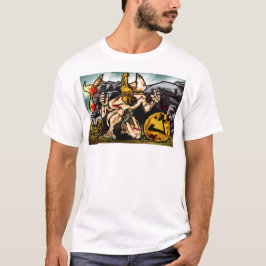 Theseus tötet das Minotaur T-Shirt