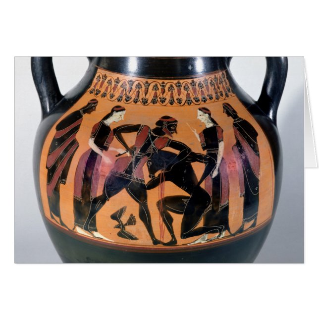 Theseus, welches das Minotaur kämpft (Vorderseite (Horizontal))