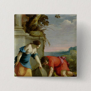 Theseus, welches die Klinge seines Vaters, 1634 Button