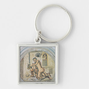 Theseus Wrestling mit dem Minotaur Schlüsselanhänger