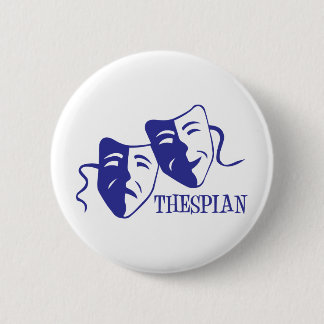 Thespianblau Button