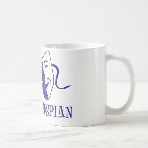Thespianblau Kaffeetasse