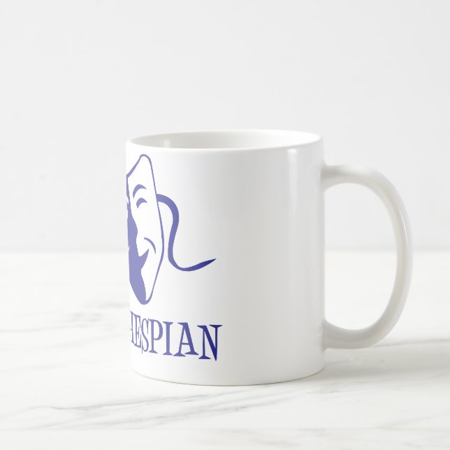 Thespianblau Kaffeetasse (Rechts)