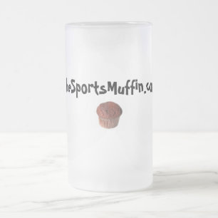 TheSports Muffin-Bier-Tasse Mattglas Bierglas