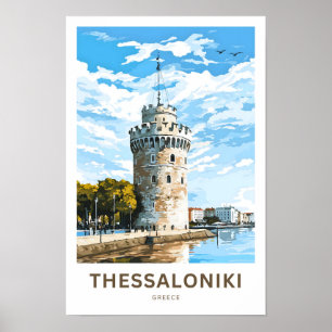 Thessaloniki Griechenland Reisen Print Poster