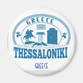 Thessaloniki Reise Souvenir Magnet