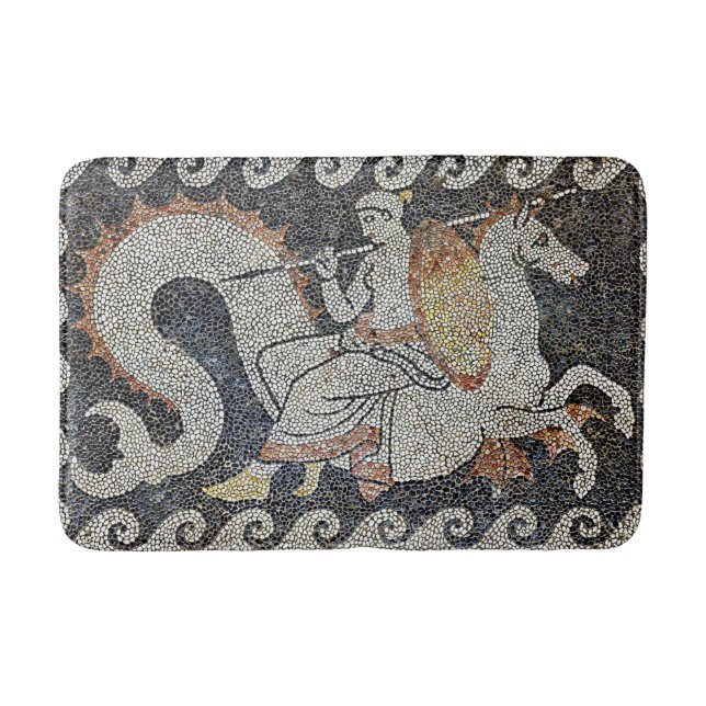 Thetis auf einem Hippocampus Antikes griechisches  Badematte (Vorderseite)